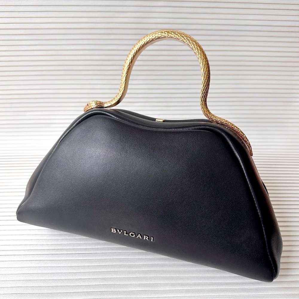 BVLGARI Serpentine top handle bag